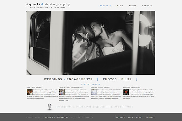 EqualsDPhotography Website