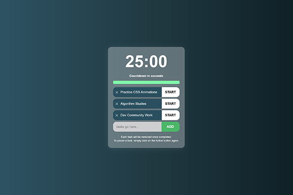 Pomodoro Timer